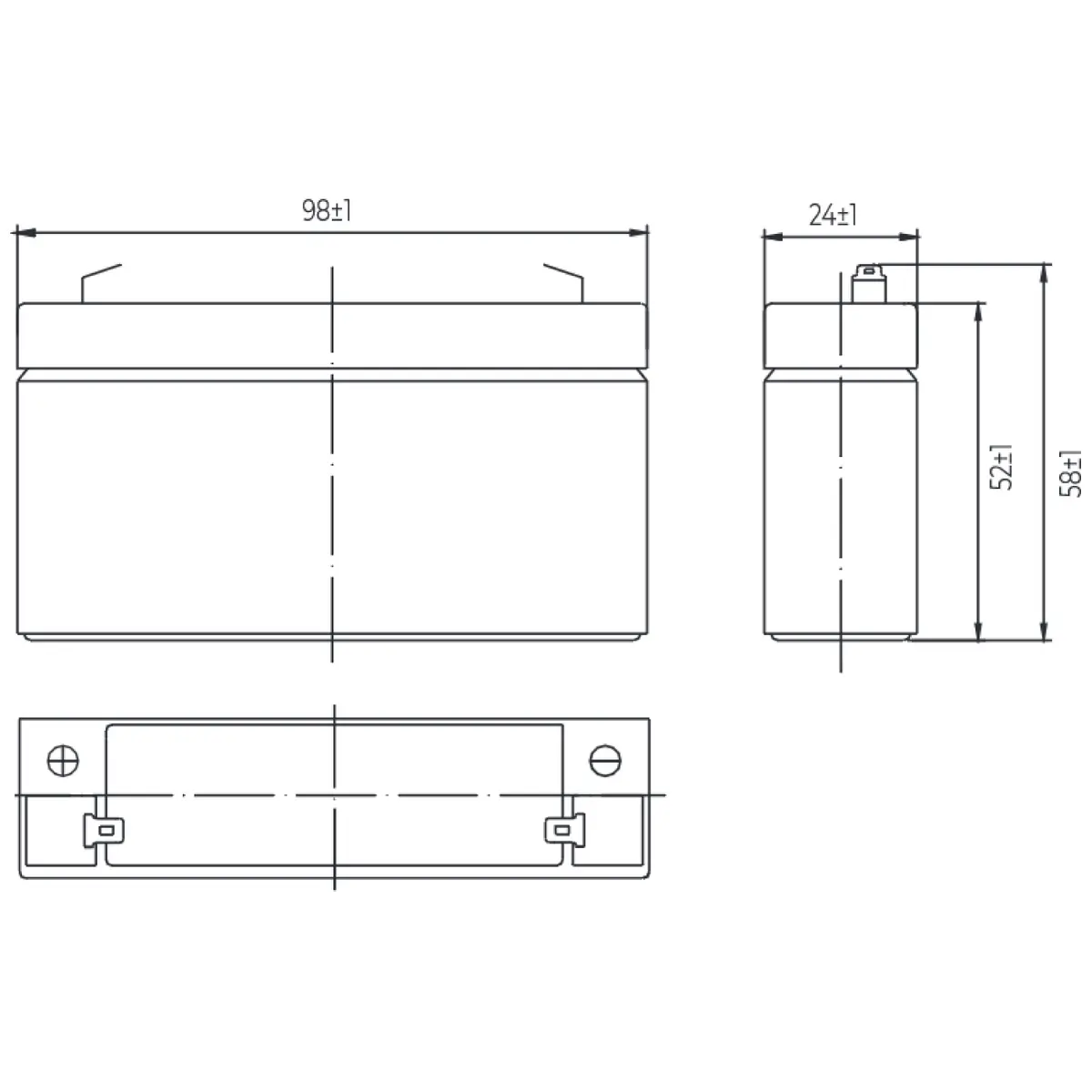 Аккумуляторная батарея MNB Battery MM 6012