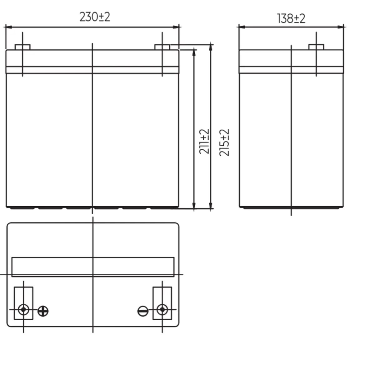 Аккумуляторная батарея MNB Battery MM 55-12