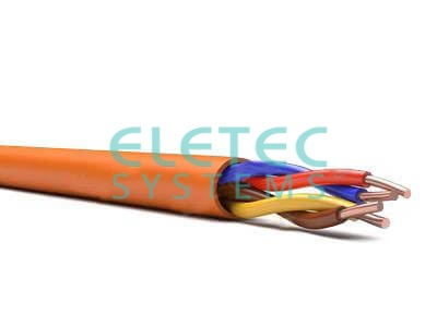 Кабель ЭЛЕТЭК КПС нг(А)-FRLS 2х2х0,2 мм2 (2х2х0,5 мм), 200 м