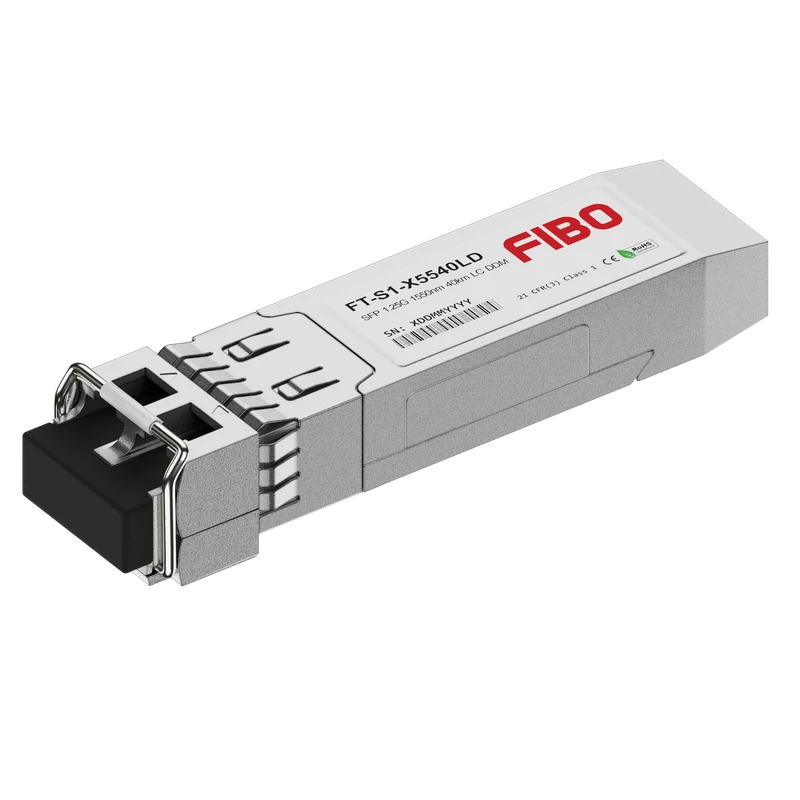 SFP Трансивер FIBO 1000BASE-EX SFP модуль 1550нм 40км