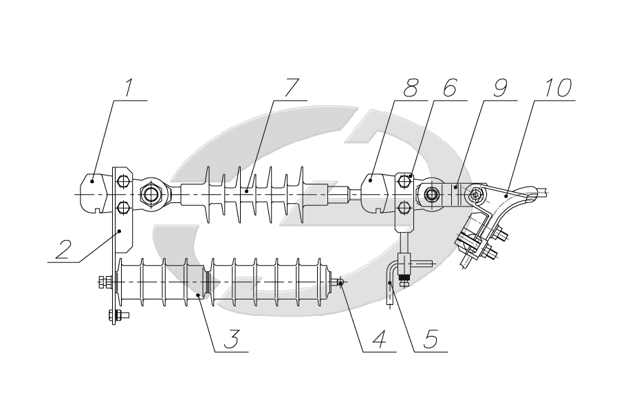 Устройство защиты от перенапряжений УЗПН-20-ЛК 